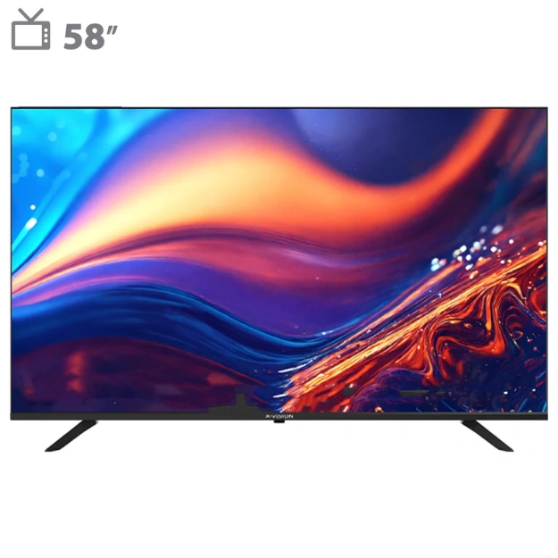 0031708_-58xcu705-58-_625 تلویزیون ال ای دی هوشمند ایکس ویژن مدل 58XCU705 سایز 58 اینچ - Image 1